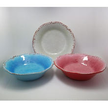 (BC-MB1009) High Quality Reusable Imitation Porcelain Melamine Bowl